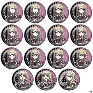 赤松枫 弹丸论破V3吧唧 镭射徽章动漫游戏周边现货谷子胸章1-15