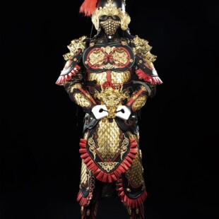 龙鳞分体甲新国潮真人可穿戴中国甲胄铠甲盔甲唐明光铠硬派战斗