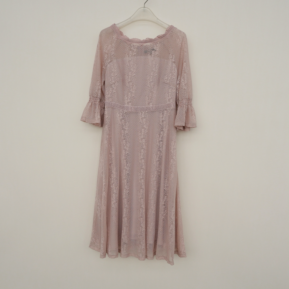 拉系列正品超值防滑肩蕾丝连衣裙