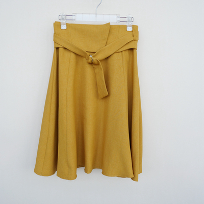 拉系列专柜断码超值春六分半身裙