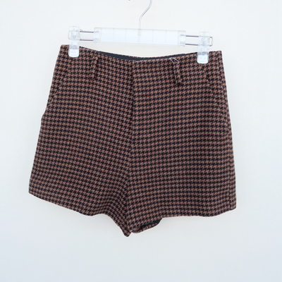 专柜正品超值秋冬毛呢休闲短裤