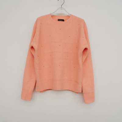 专柜正品超值女秋冬钉珠针织毛衣