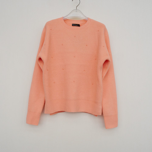 专柜正品超值女秋冬钉珠针织毛衣