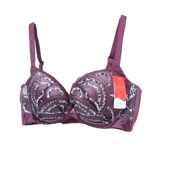 4上薄下加厚舒适立挺文胸女GJ 古系列70AB专柜断码 F810紫