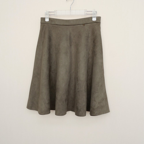 专柜断码秋冬仿麂皮绒五分半身裙