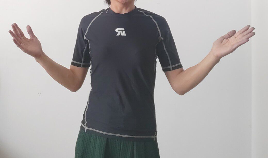 外贸短袖款男女压缩衣运动t恤