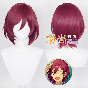偶像 ES 梦幻祭2 Eden 七种茨 cos假发 硅胶仿真头皮顶