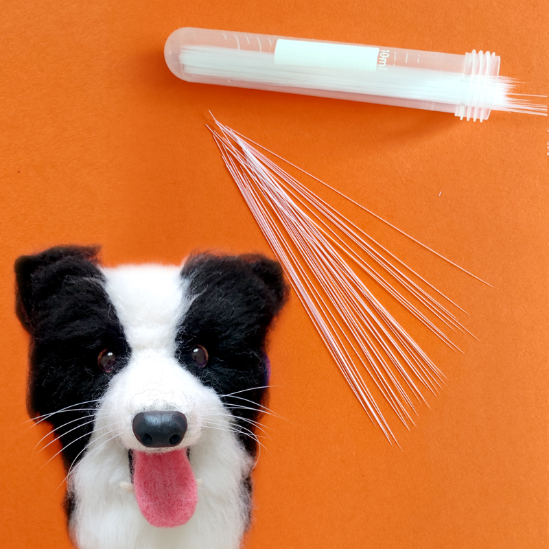 仿真胡须羊毛毡手工猫胡子