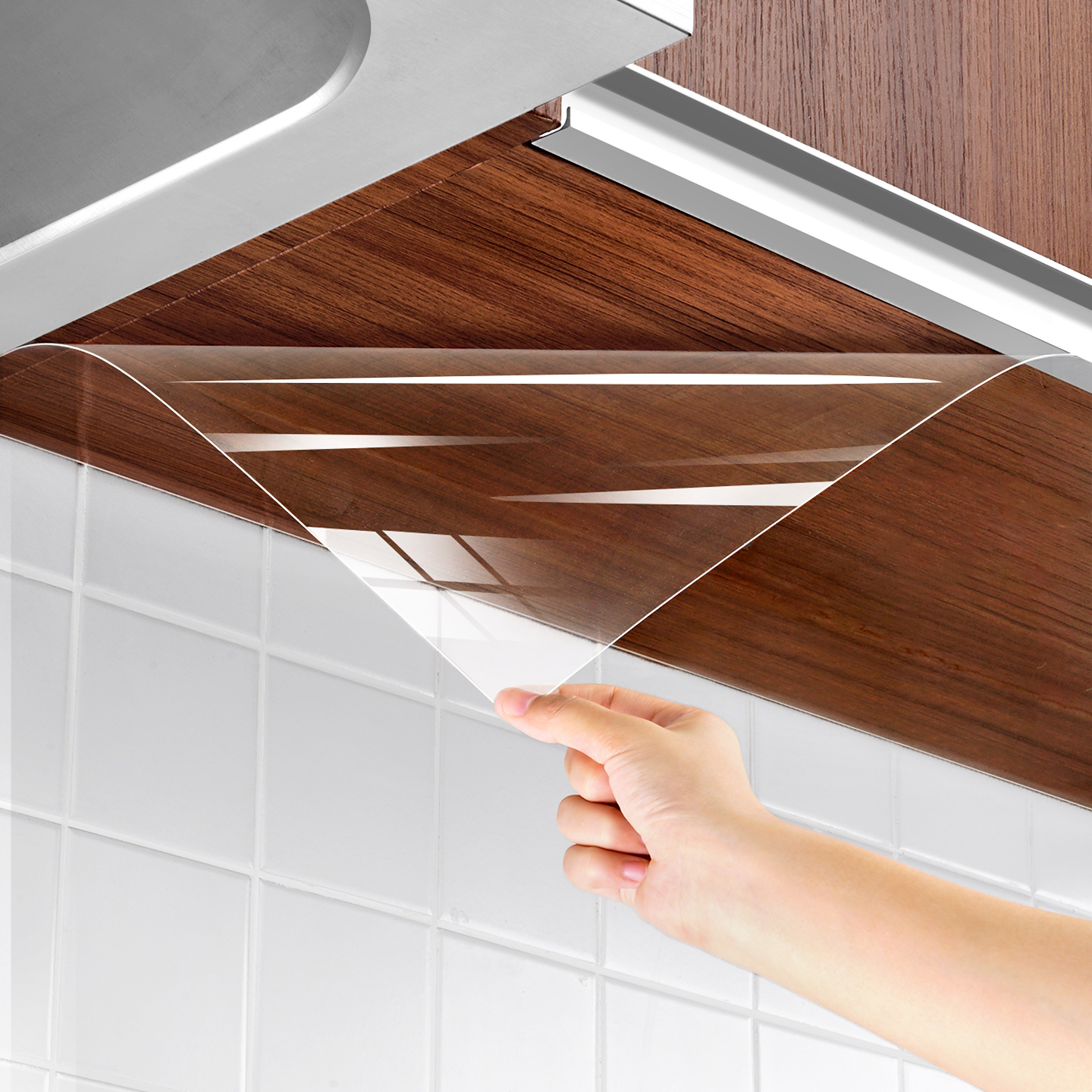 日本厨房吊柜防水防油贴纸