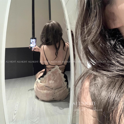 心动Double纯欲风性感蕾丝睡衣含