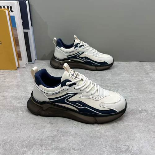 男鞋2025秋冬新款轻便减震休闲运动鞋男士户外防滑气垫软底跑步鞋