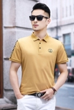 B5105钱塘2020-1夏季男士潮流短袖polo衫T恤翻领男装商务休闲P58，男装T恤，钱塘207-1