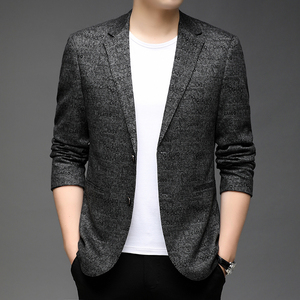 B21827钱塘2020-1秋冬男士上衣小西装潮流西服休闲男士外套P160图片