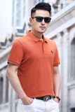 B2215钱塘2020-1夏季男士纯棉短袖polo衫T恤翻领男装商务休闲P57，男装T恤，钱塘207-1