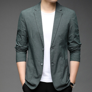 F3311钱塘2020-1秋季男士薄款休闲西服小西装上衣外套P165图片