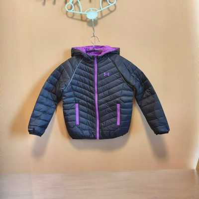 安德玛女童秋冬季轻薄羽绒服