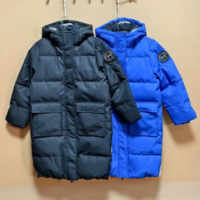 安德玛儿童冬季中长款羽绒服