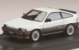 1/43 本田Honda Ballade Sports CR-X Si (AS) 白色