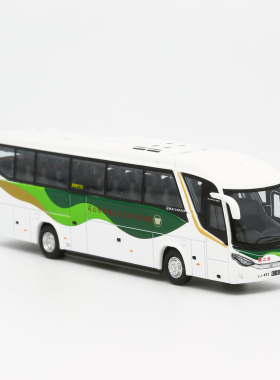 1/120 Model 1 香港冠忠旅遊巴士Scania K360金屬模型菠蘿雞跨境
