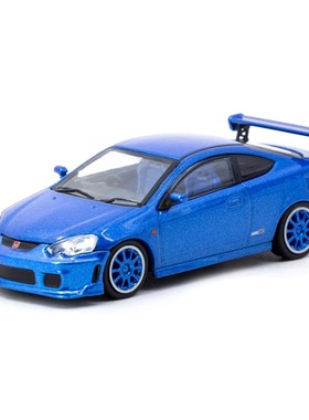 1/64 TARMAC 本田 Integra TYPE R DC5 Custom 藍色 合金汽車模型