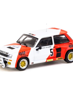 1/64 TARMAC 雷諾 Renault 5 Turbo Rallye 合金 模型 車仔 擺件