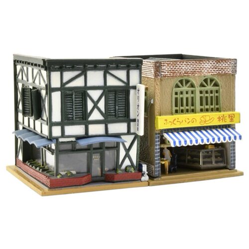 1/150 TOMYTEC多款建築物 情景景觀配件 巴士站 辦工室 酒店 電站