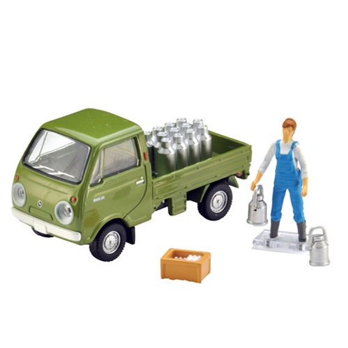 1/150 TOMYTEC LV-198a馬自達 萬事得Porter Cab三門廂型車連人仔