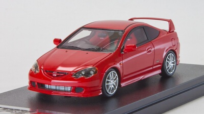 1/43 MARK43本田Honda Integra Type R (DC5) 前期版(紅色)樹脂車