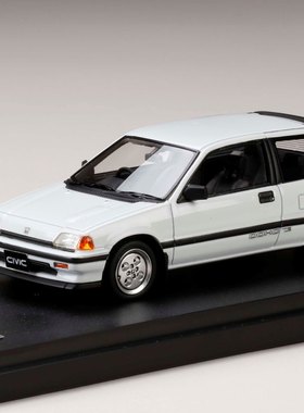 1/43 MARK43本田 Honda思域Civic Si (AT)1984 Wonder Civic 白色