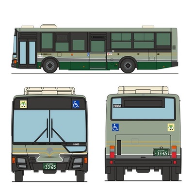 1/150 TOMYTEC 日本巴士 東京都交通局 都營100周年記念 塑膠巴士