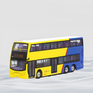 MMC雙層巴士公交車金属車模新色彩 E500 120香港城巴ADL