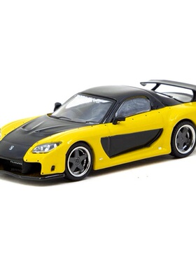 1/64 TARMAC 萬事得 Mazda RX-7 VeilSide Fortune7 合金汽車模型