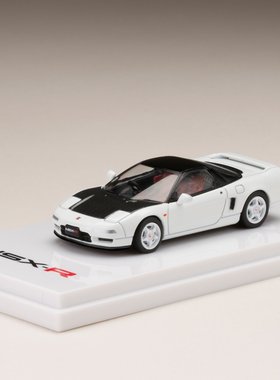 1/64 HJ Honda NSX (NA1) Type R 1992 本田 跑車  (黑/白色)