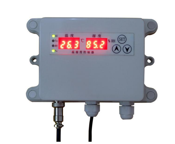 kc100温湿度控制器 进口芯片大棚机房动环检测 室内温湿度控制器