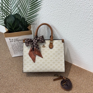 女士新款手提包通勤轻奢斜挎细肩带大容量高级感托特包时尚百搭