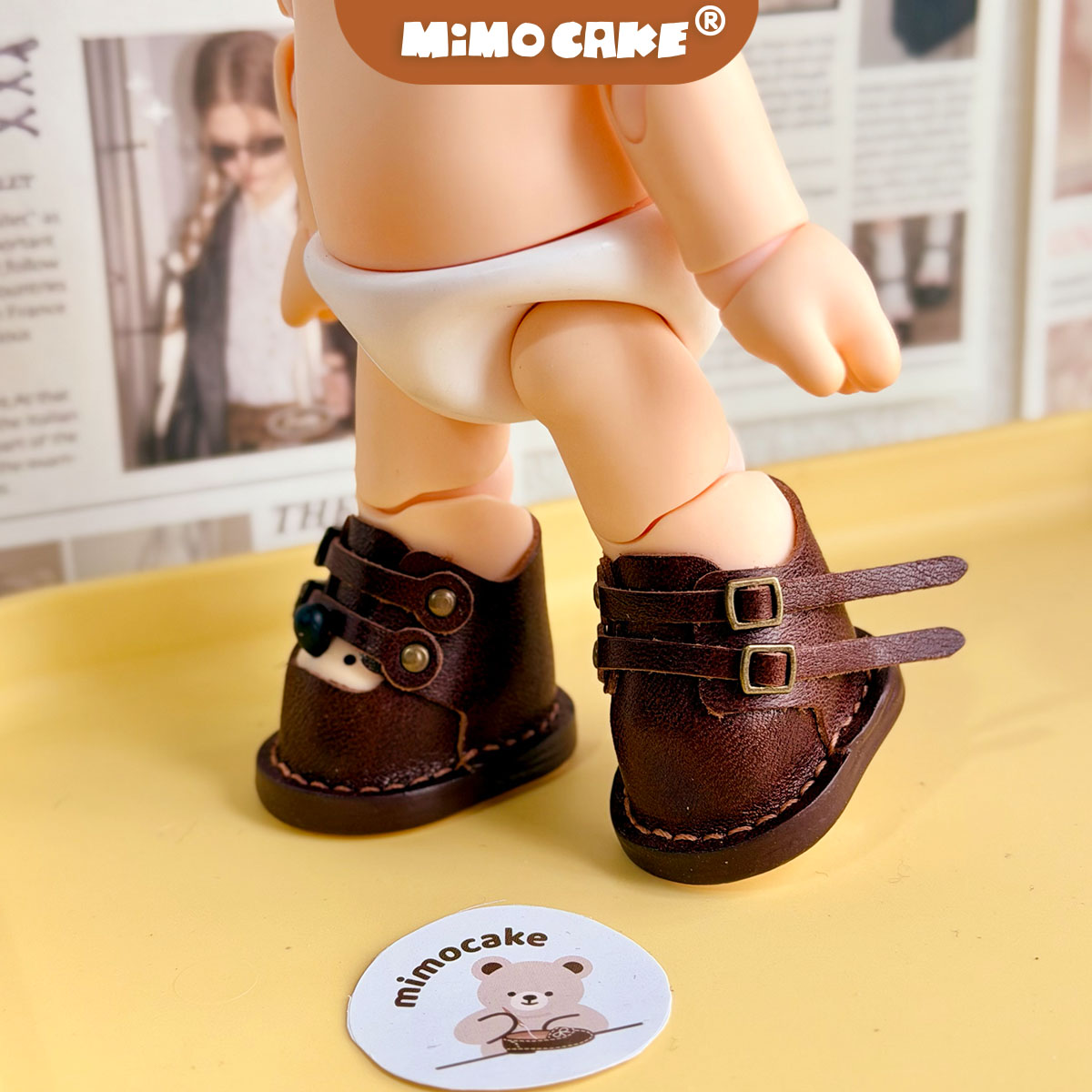 mimocake嘎子姐手工定制娃鞋子
