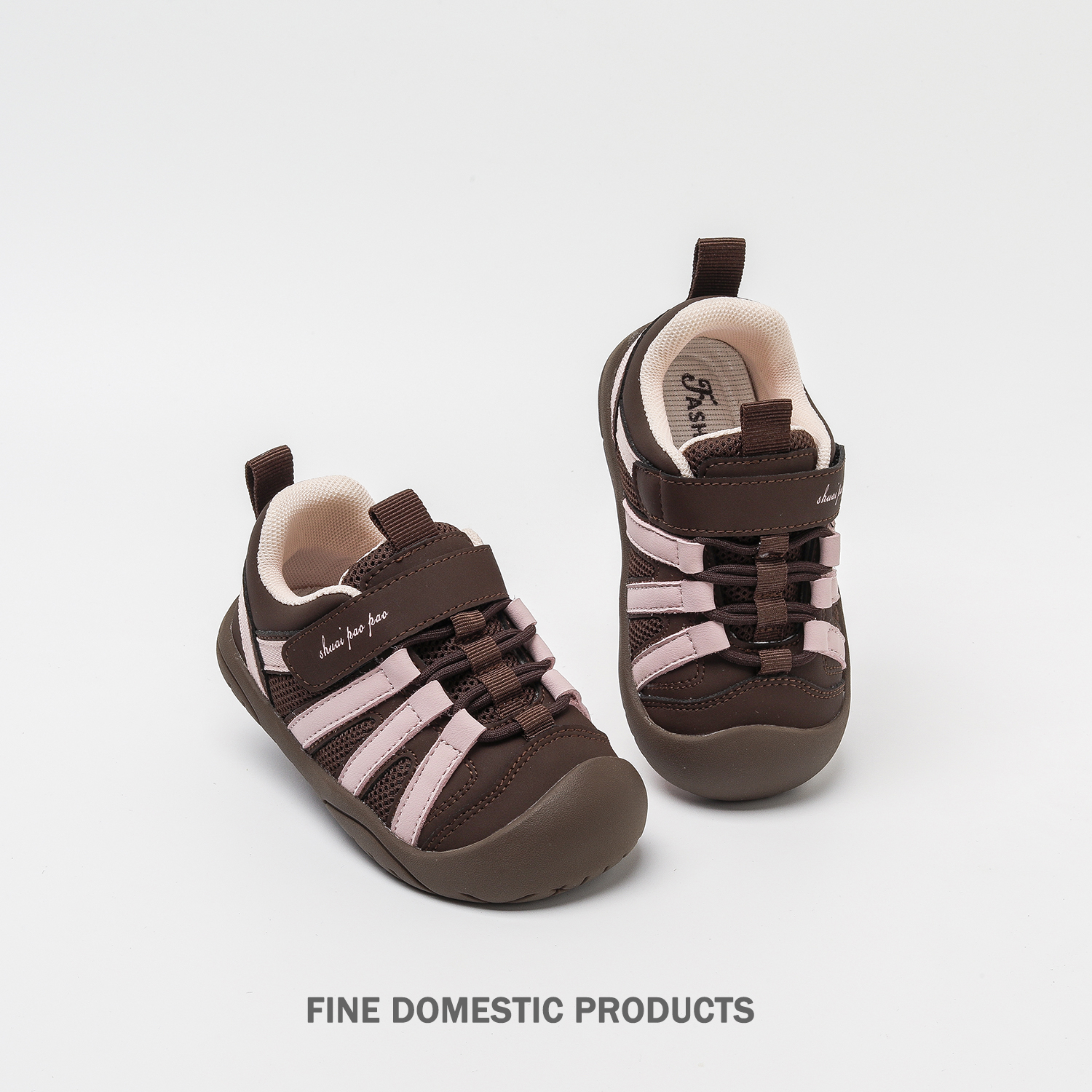透气棕色单鞋2025春夏防滑休闲鞋女宝宝软底鞋儿童休闲运动鞋sp02