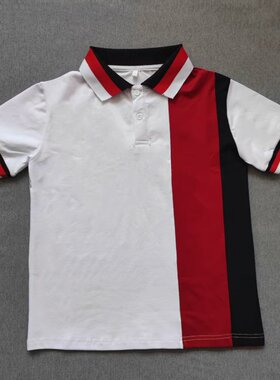 定做夏季男女校服同款运动半袖