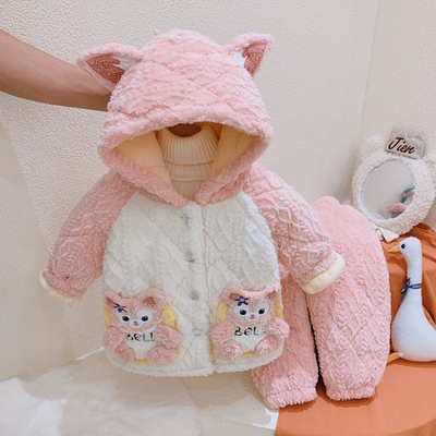 加厚家居服家居服套装加厚保暖