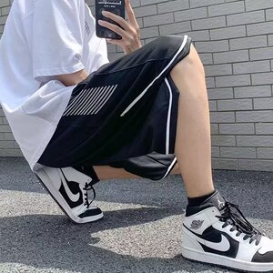 篮球运动裤男2024夏款休闲五分裤学生韩版宽松短裤102B-K4116P28图片