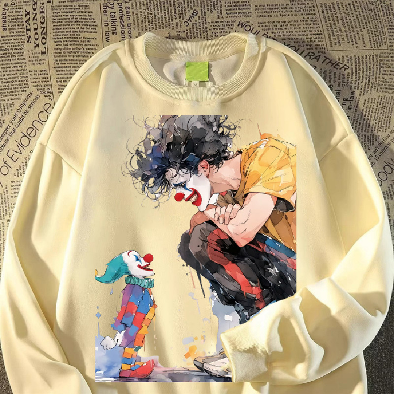 秋2025纯棉银狐绒打底衫宽松慵懒风卫衣上衣102B-W3478P48加绒58,男装T恤,星座102B