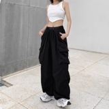 潮流重工工装裤女春夏新款学生韩版宽松休闲运动裤102B-K5064P45，男装休闲裤，星座102B