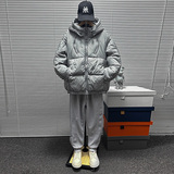 男士冬季青少年潮牌帅气连帽宽松加厚羽绒服外套102B-Y8911P178，男装羽绒服，星座102B