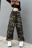美式高街复古hiphop嘻哈迷彩工装裤显瘦裤子男女潮102B-K8806P68，男装休闲裤，星座102B