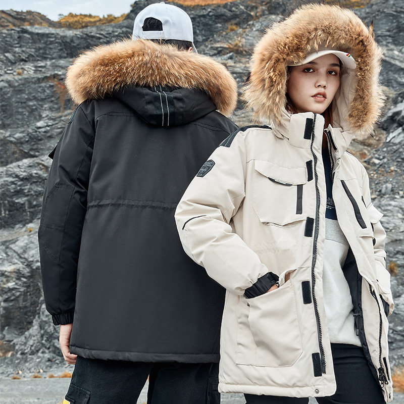 原版羽绒服冬潮流户外情侣工装羽绒衣男102B-Y014P135清仓，男装羽绒服，星座102B