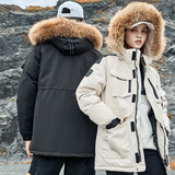 原版羽绒服冬潮流户外情侣工装羽绒衣男102B-Y014P135清仓，男装羽绒服，星座102B