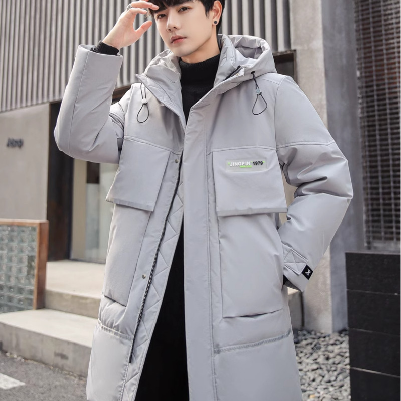 直播可吃货冬款羽绒服男夜光条潮流冬加厚外套102B-Y071P200特价,男装羽绒服,星座102B