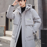 直播可吃货冬款羽绒服男夜光条潮流冬加厚外套102B-Y071P200特价，男装羽绒服，星座102B