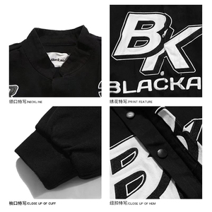 非淘系卖美式高街刺绣外套男潮牌棒球服男情侣装夹克102B-J108P85图片