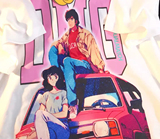 220克日系城市猎人卡通短袖t恤夏复古男女半袖宽松102B-T7080P30，男装T恤，星座102B
